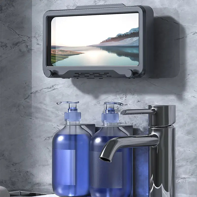 Soporte Impermeable para Teléfono con Pantalla Táctil Anti-Vaho