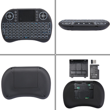 Smart TV Box Android 13 + i8 Mini Wireless Keyboard
