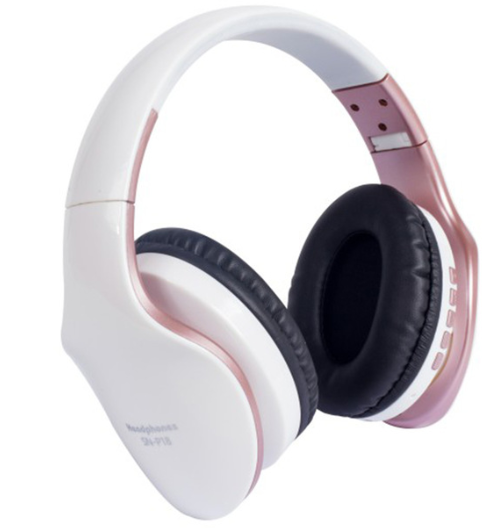 foldable Wireless Bluetooth Headphones Over-Ear HiFi Sound with Mic & SD Card Slot