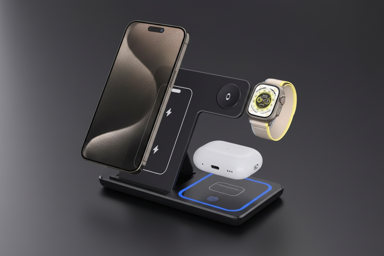 3-in-1 Wireless Charging Station