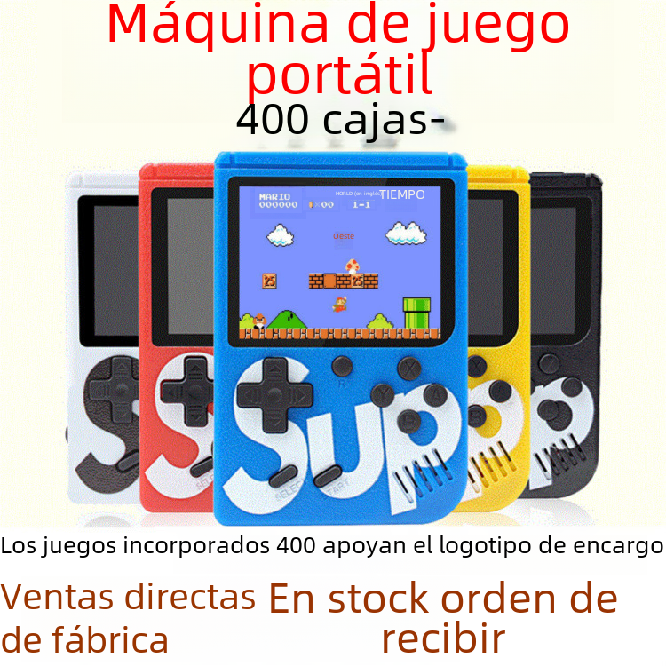 Consola Arcade Retro Mini SUP — 400 Juegos Clásicos