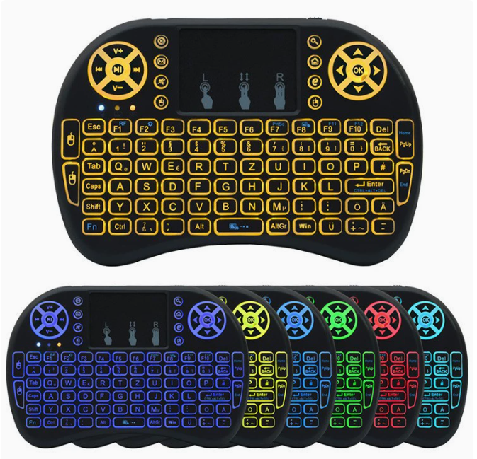 Smart TV Box Android 13 + i8 Mini Wireless Keyboard