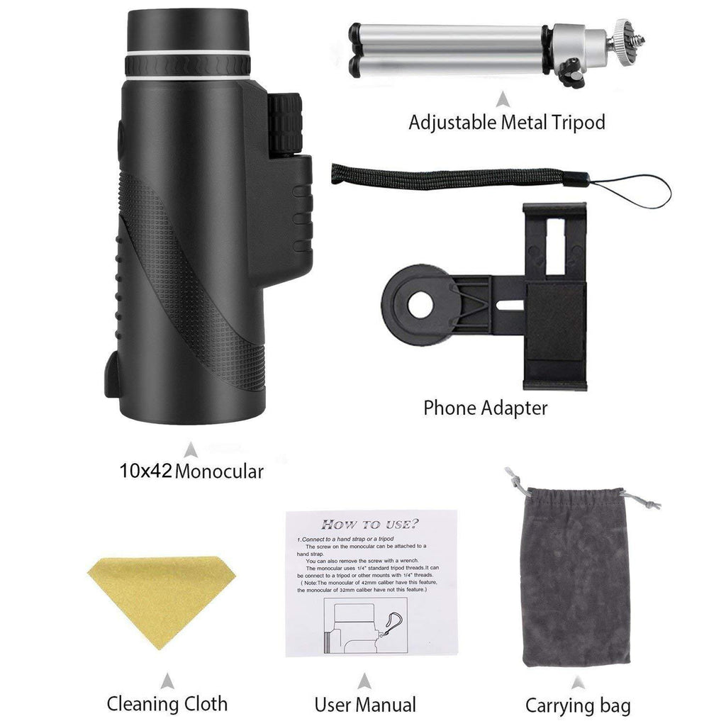 HD Vision Telescope with Smartphone Adapter