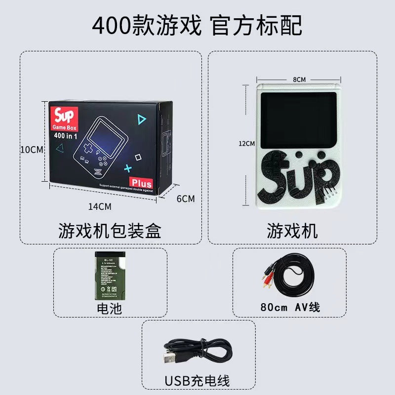 Consola Arcade Retro Mini SUP — 400 Juegos Clásicos