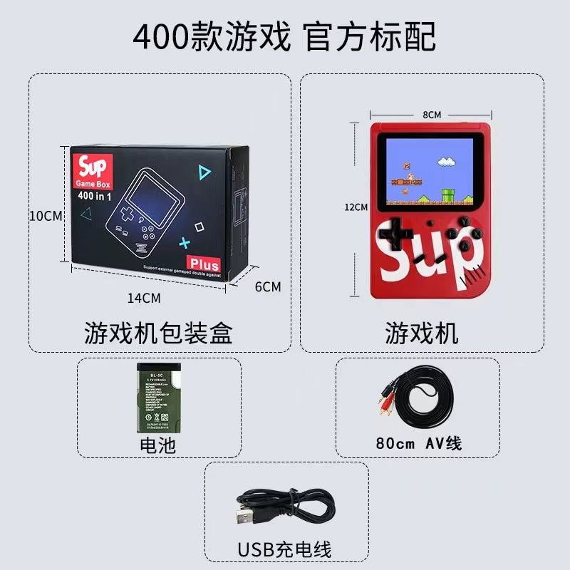 Consola Arcade Retro Mini SUP — 400 Juegos Clásicos
