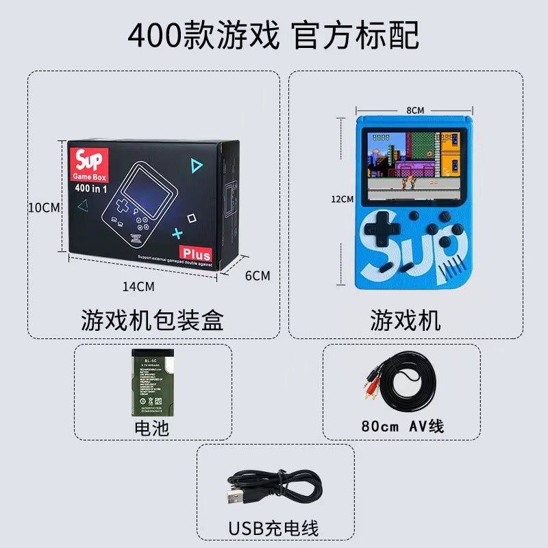 Consola Arcade Retro Mini SUP — 400 Juegos Clásicos