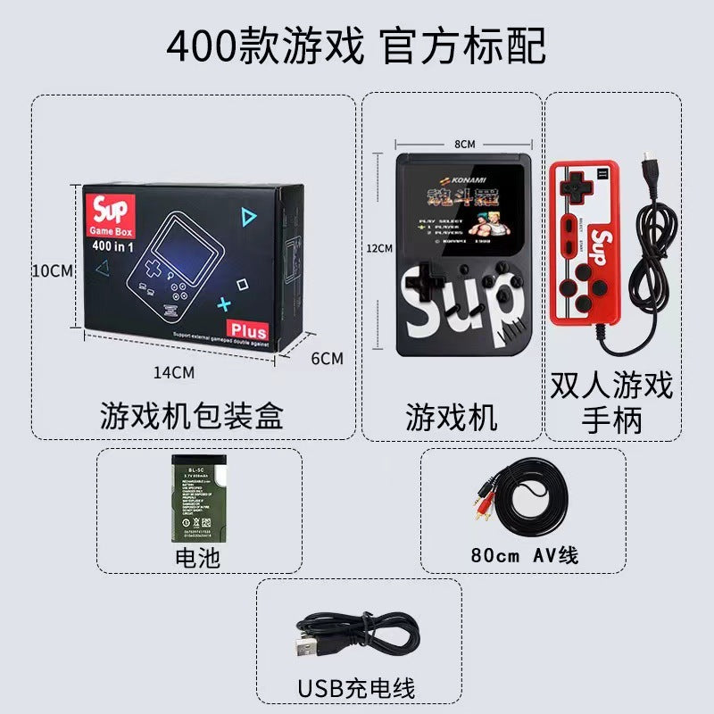 Consola Arcade Retro Mini SUP — 400 Juegos Clásicos